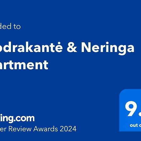 Juodrakante & Neringa Apartment Juodkrantė Exterior foto